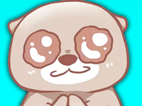 Otter Sticker