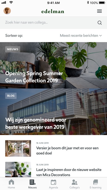 Edelman Intranet App