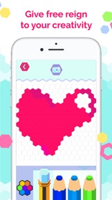 HexaParty - Hexel art for Kids screenshot