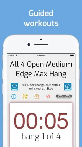 Game screenshot ClimbingCoach Training apk