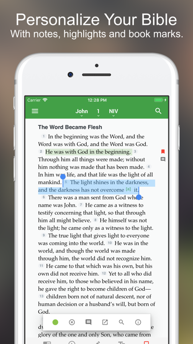 Screenshot #1 pour The One Bible App