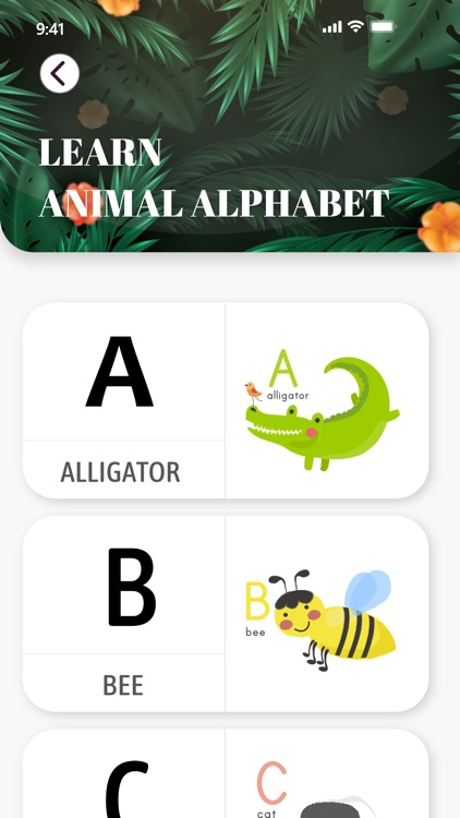 Alphabet ABC with Animal sound