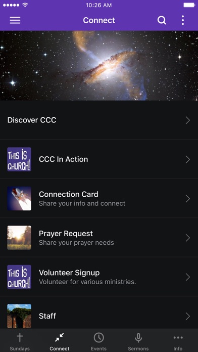 Christ's Community Church Screenshot