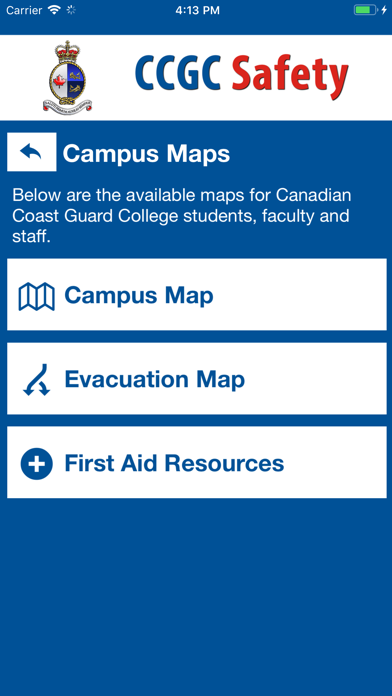 CCGC Safety screenshot