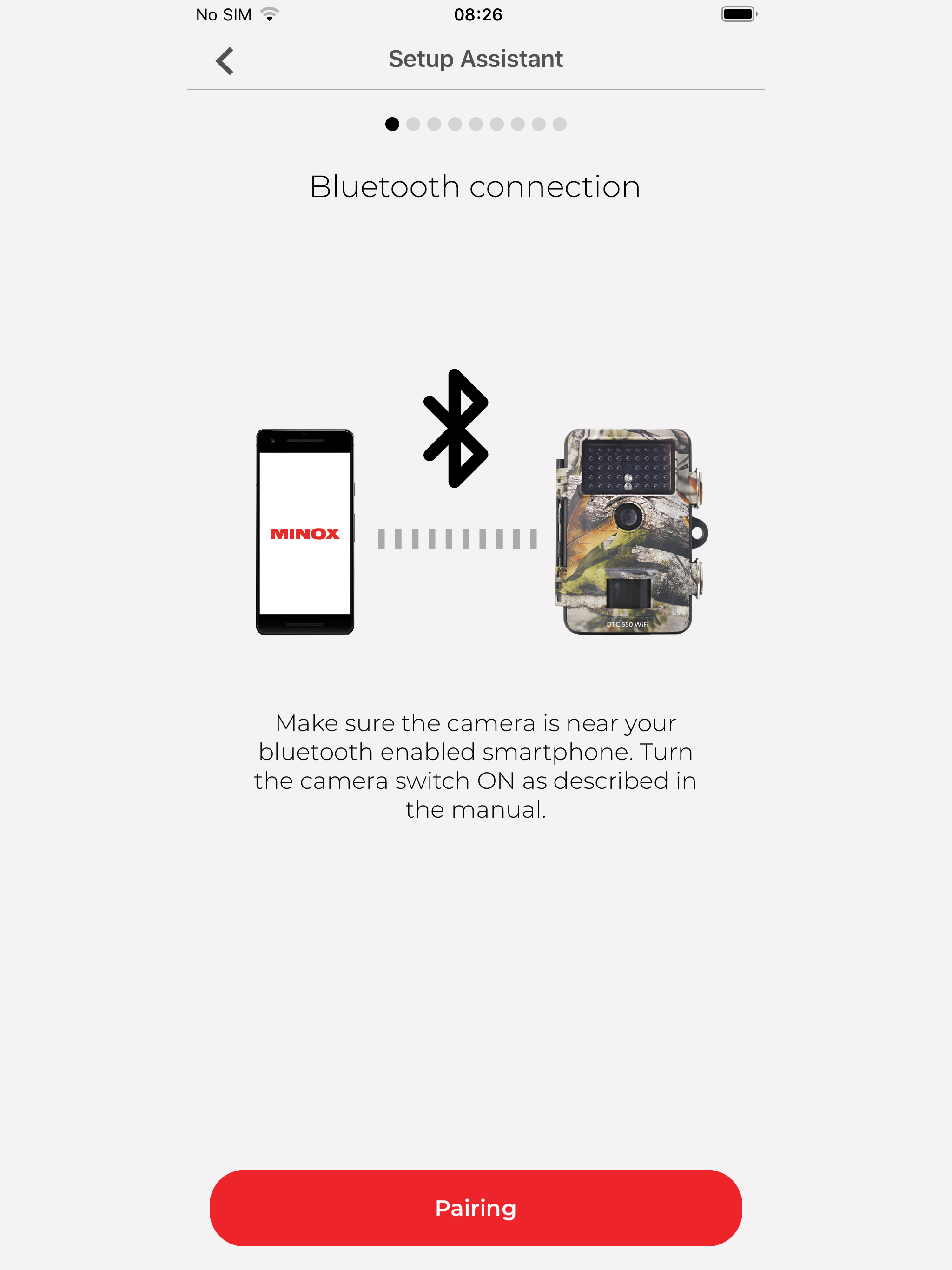 MINOX DTC WiFi Wildkamera App