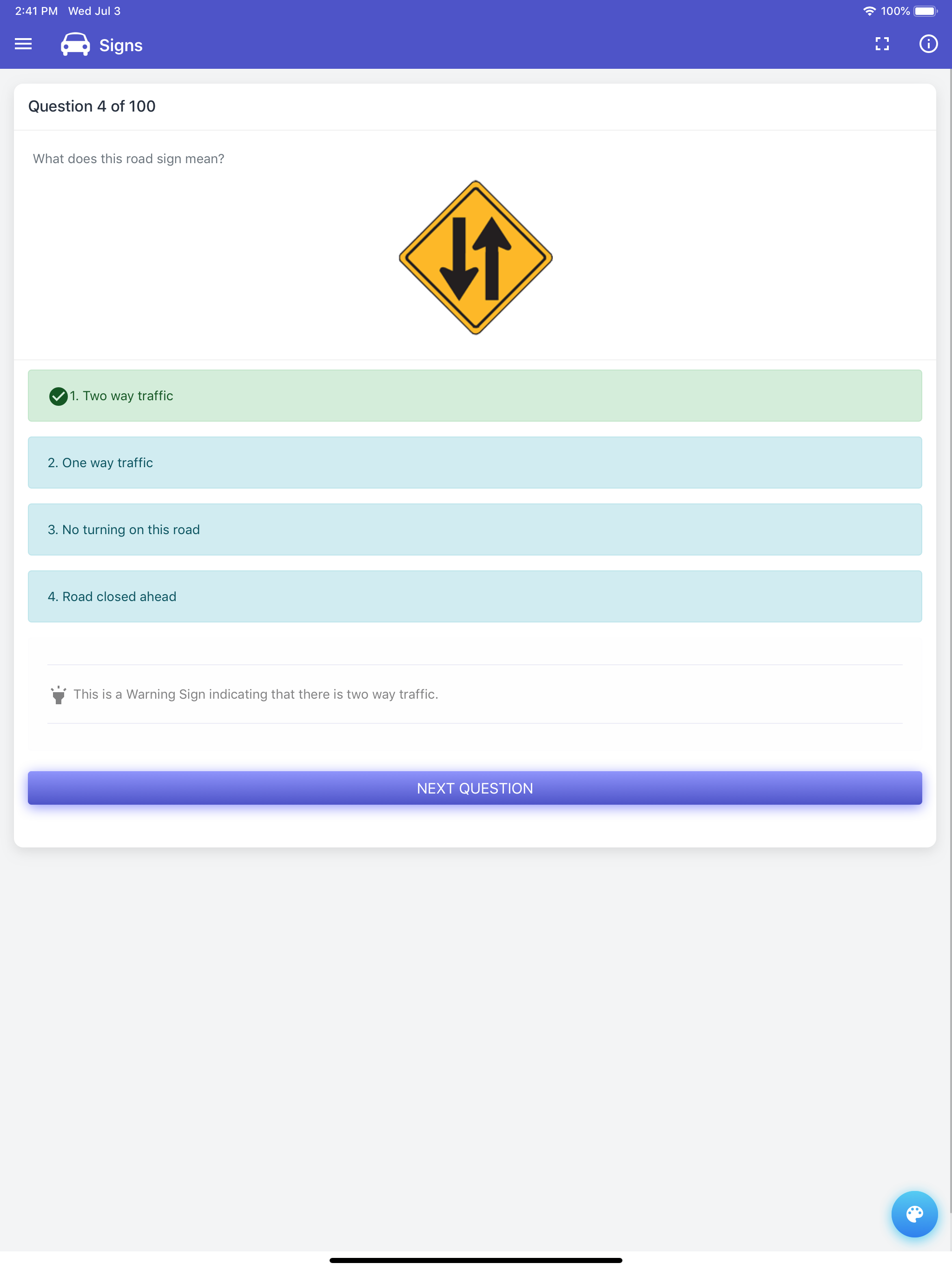 Utah DMV Permit Test