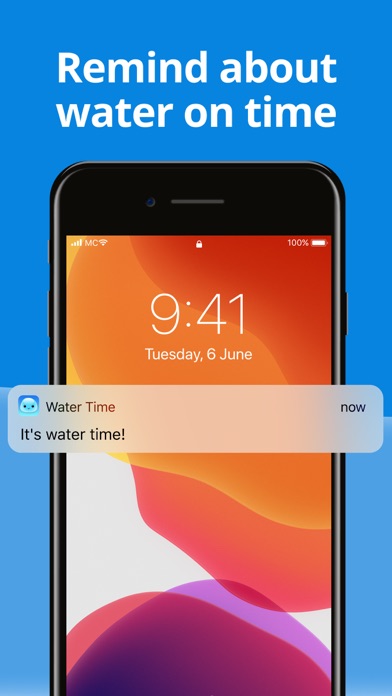 Water Time - My Drink Reminder Screenshot