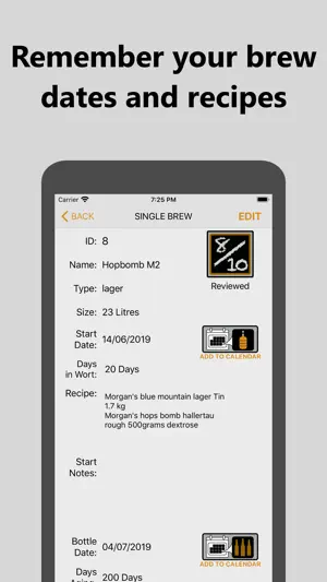 Brew Tracker screenshot 1