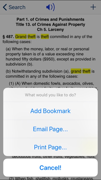 CA Penal Code 2024 screenshot-3