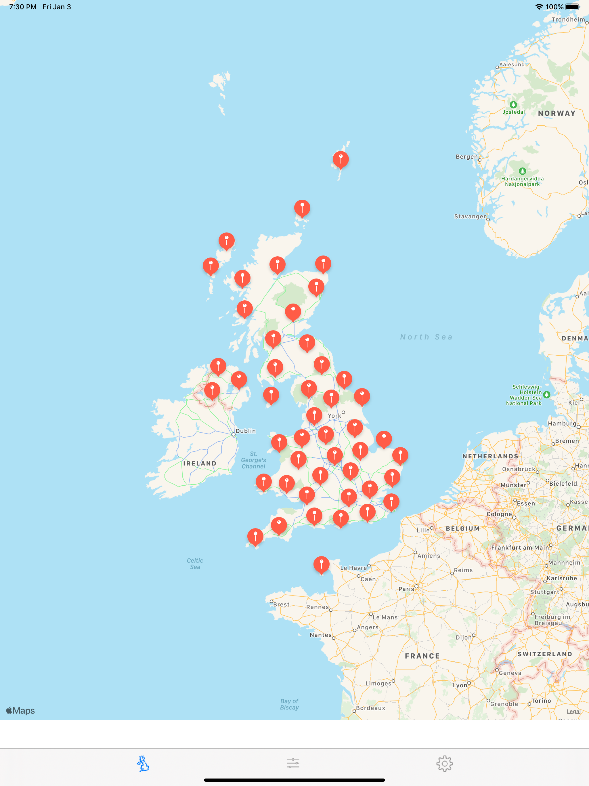 UK Ham Repeaters