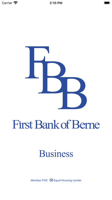 First Bank of Berne Business Screenshot
