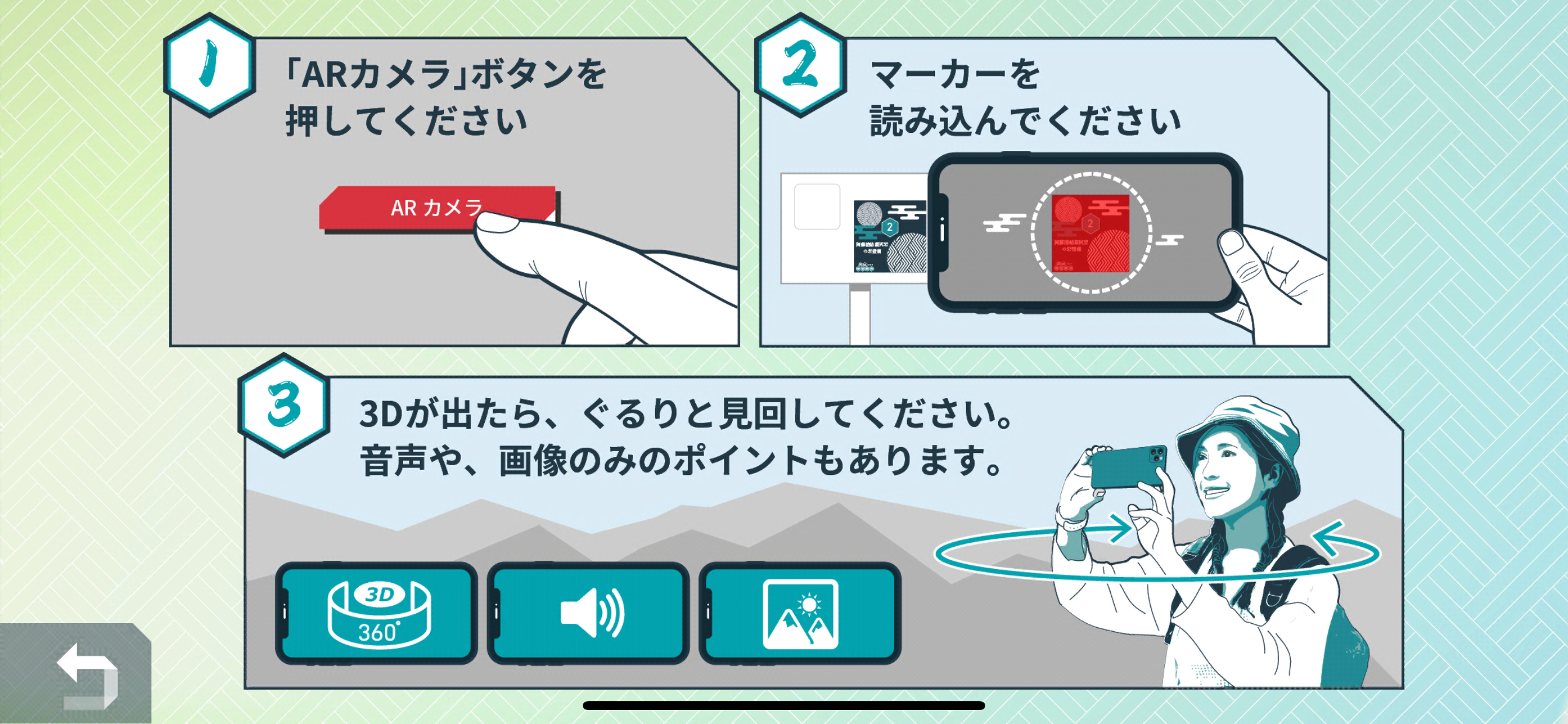 岡城時空散歩 ARガイド