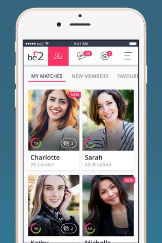 be2 – Matchmaking for singles screenshot 3