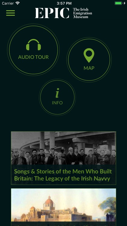 EPIC The Irish Emigration App