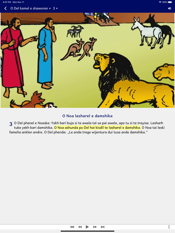 Kalderasch Kinderbibel iPad screenshot