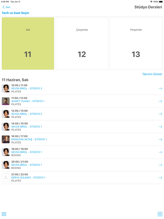 U TRAINING CLUB iPad screenshot