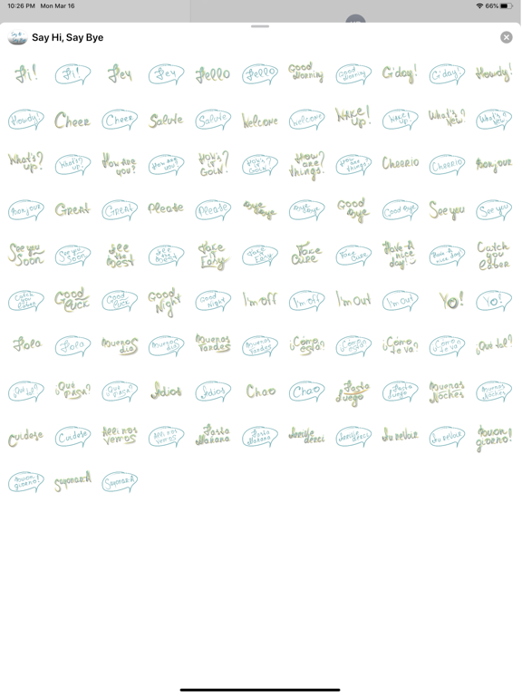 Screenshot #5 pour Say Hi, Say Bye