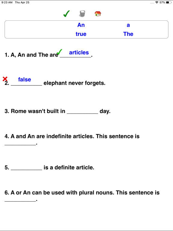 Grammar Basics and Advanced iPad screenshot