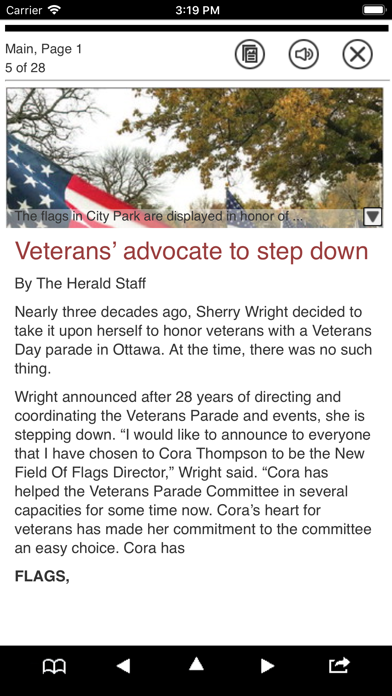 Ottawa Daily Herald eEdition Screenshot