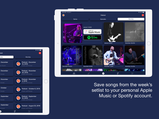 The Church At Bushland iPad screenshot 4 - Lifestyle app