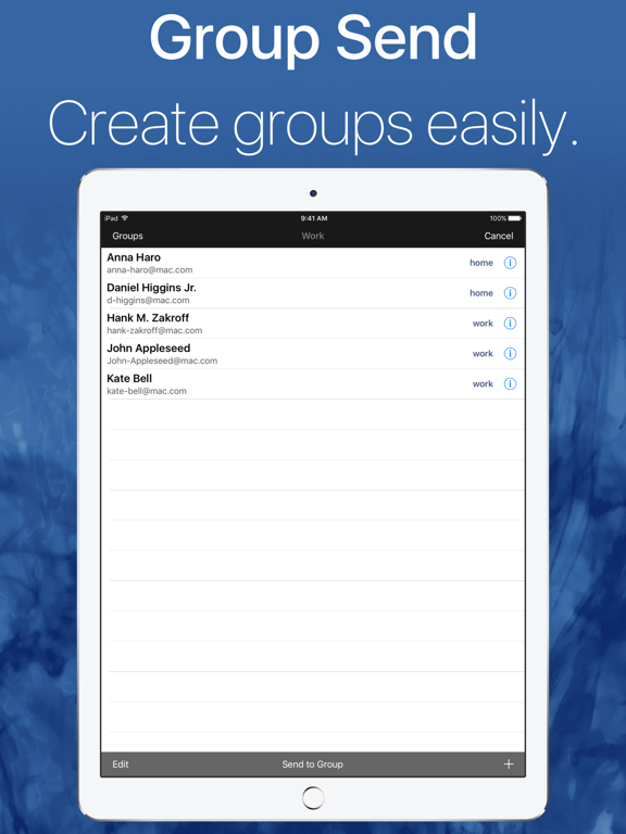 Maildash™ iPad screenshot 2 - Productivity app