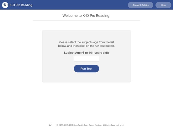 Screenshot #4 pour K-D Test Pro Reading