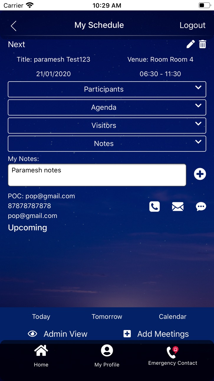 iPhone screenshot