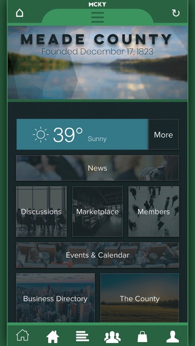 Screenshot #1 pour MCKY - Meade County, Kentucky