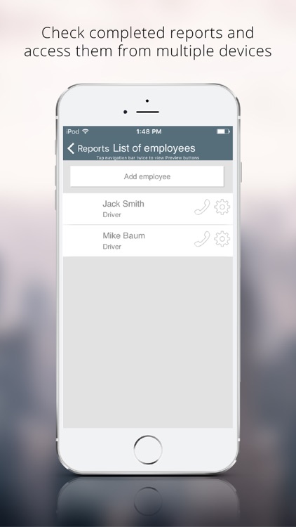 Daily Log Reporting App