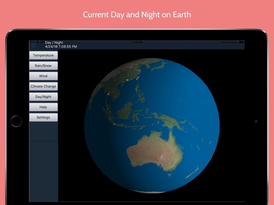 Global Climate iPad screenshot 4 - Weather app