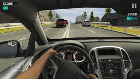 Racing in Car 2 screenshot