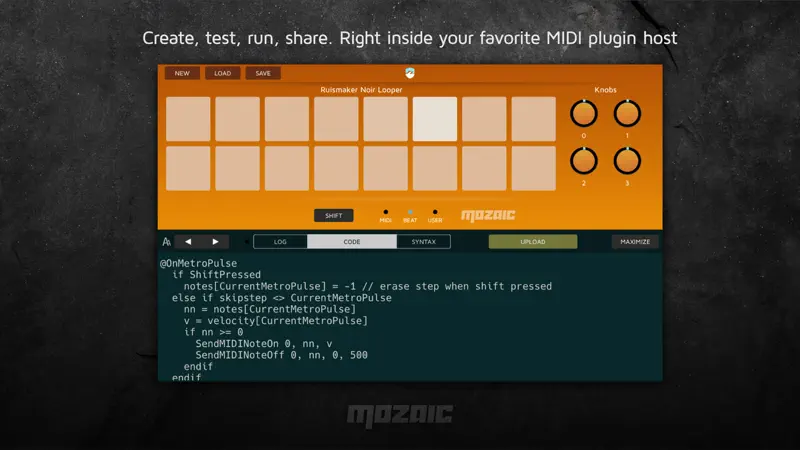 Mozaic Plugin Workshop screenshot 4 of 4