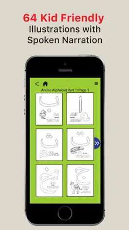 Game screenshot Listen & Color Fun with Arabic apk