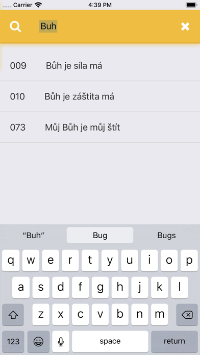 App screenshot