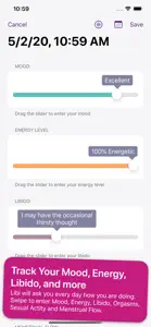 Libi: Libido & Period Tracker screenshot #2 for iPhone