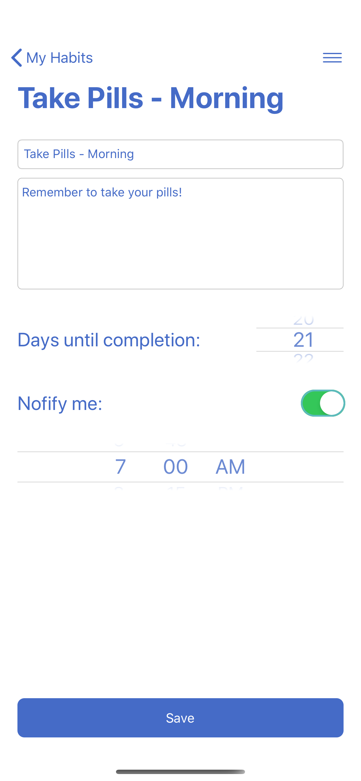 Habit Hacker screenshot 3