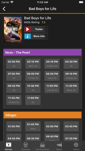 Cinema Qatar - Lite screenshot 2
