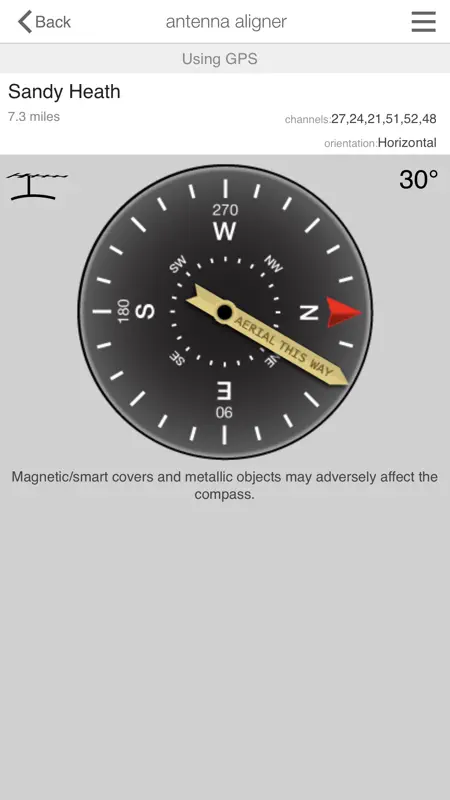 Antenna Aligner screenshot 2 of 2
