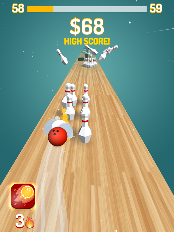 Screenshot #4 pour Infinite Bowling!