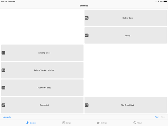 Screenshot #4 pour Interval Recognition Pro
