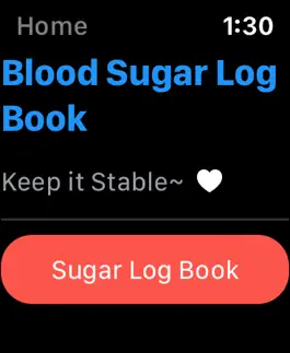 Game screenshot Blood Sugar Log Book mod apk