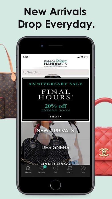 DDH Handbags Screenshot