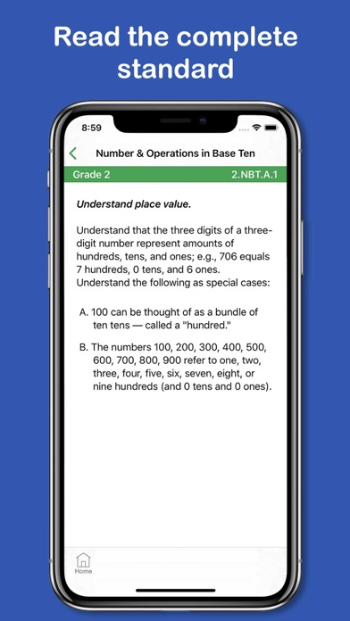 Common Core Pocket Screenshot