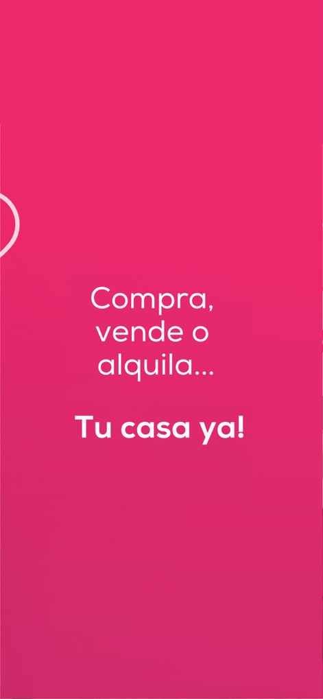 yaencontre - pisos y casas - The app concludes with a clear call to action, inviting users to engage in buying, selling, or renting, reinforcing its central promise: 'Tu casa ya!'.