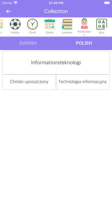 Screenshot #3 pour Danish Polish Dictionary