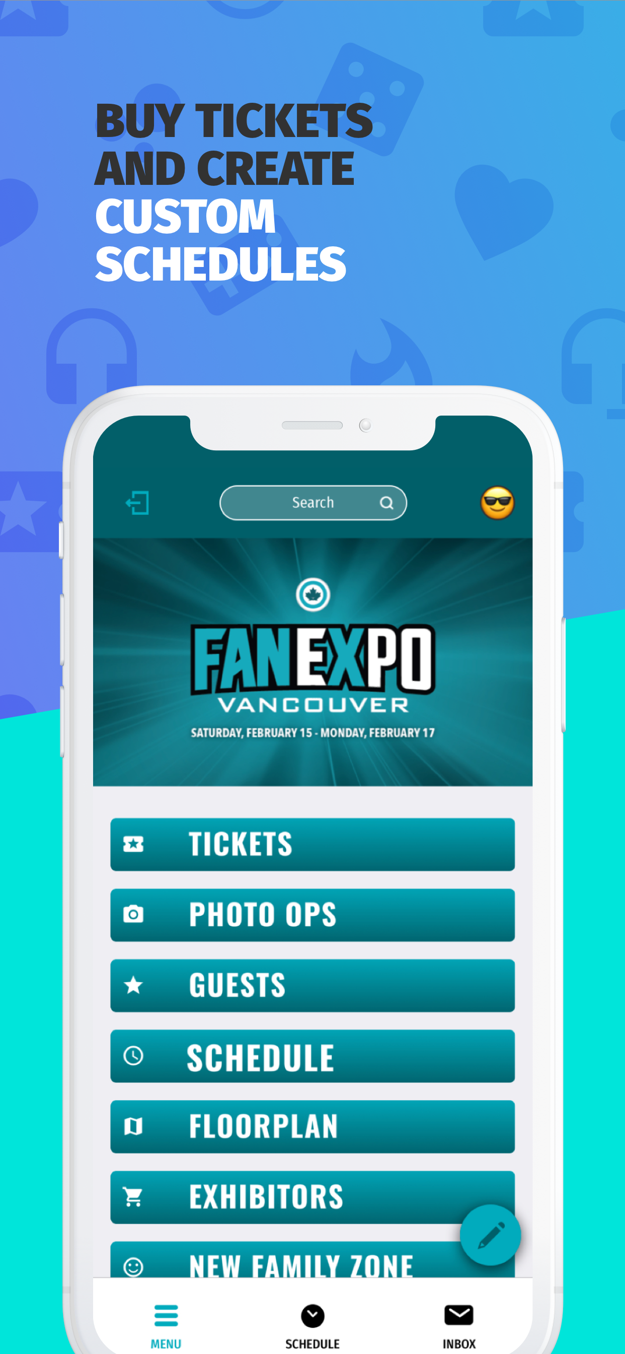 Fan Guru: Events, Exhibit Hall screenshot 3