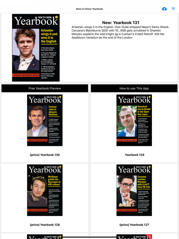 Screenshot #4 pour New In Chess Yearbook