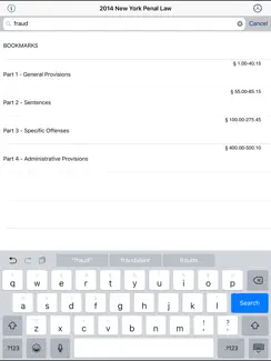 NY Penal Law 2026 iPad image 1