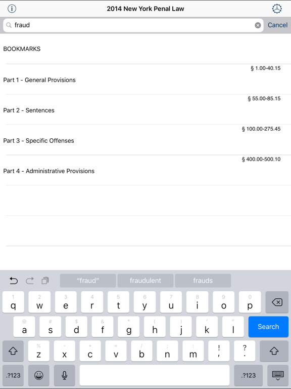 Screenshot #4 pour NY Penal Law 2025