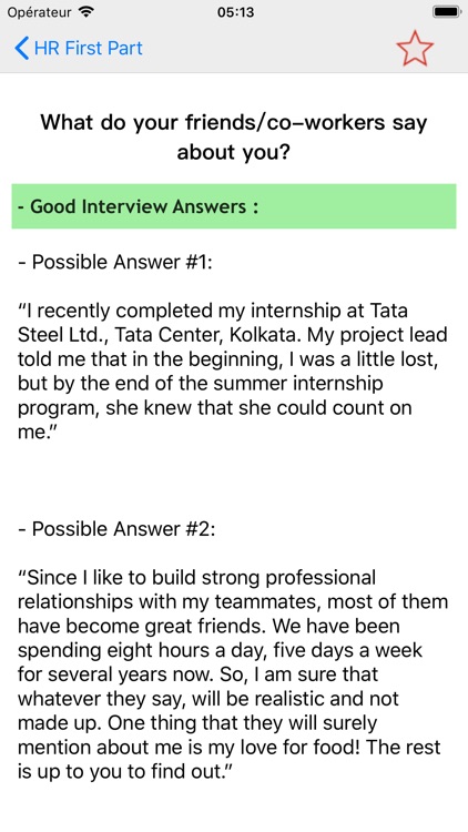 Interview Guid 2020 Q / A